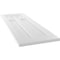 Ekena Millwork True Fit PVC San Antonio Mission Style Fixed Mount Shutters, Unfinished, 12W x 42H, PR TFP001ST12X042UN - alternate 12